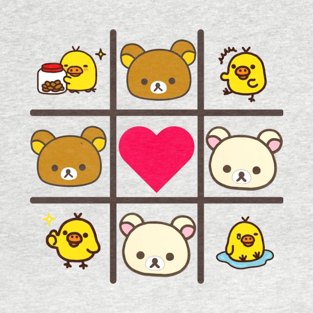 Rilakkuma and friends by cutie_eyes